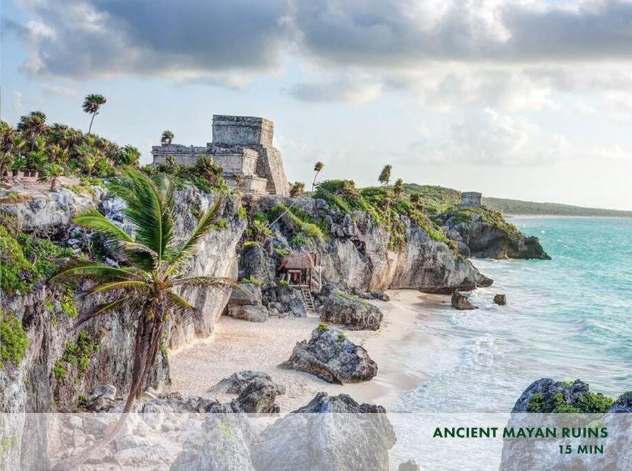 Villa Nimi Architectural Masterpiece Experience Private Pool & Great Concierge Service By Hum Living Tulum Bagian luar foto